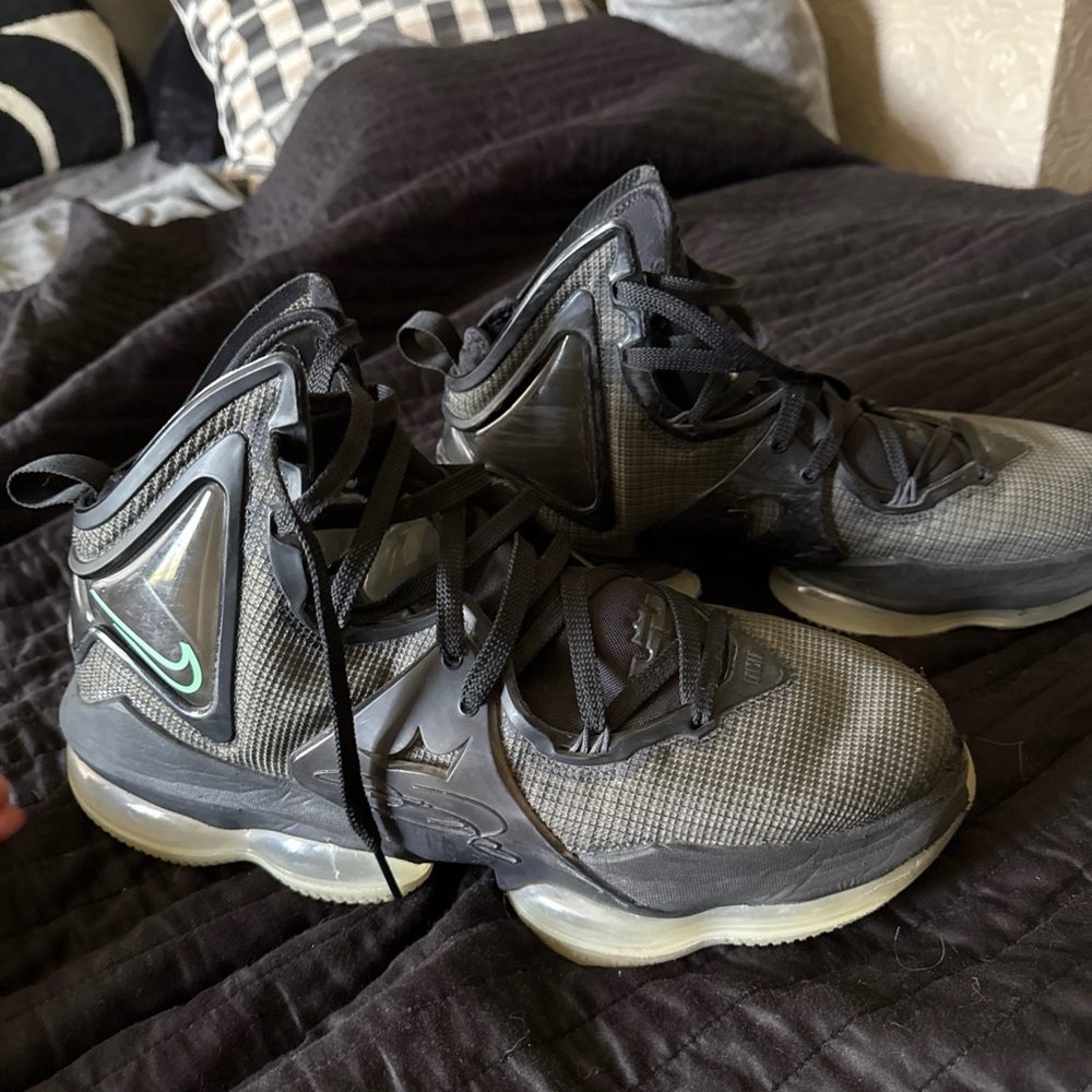 Nike Black and Gray Athletic Sneakers